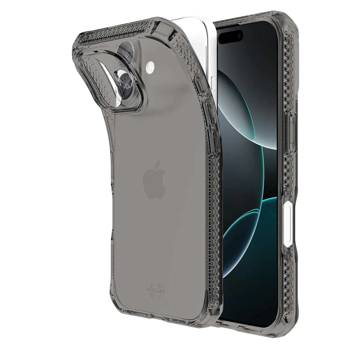 Itskins Level 2 Spectrumclear_R For Apple Iphone 17 Smoke - Essentify
