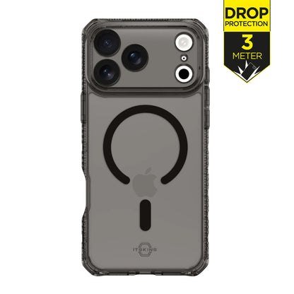 Itskins Level 2 Hybridmagfrost_R For Apple Iphone 17 Pro Black - Essentify