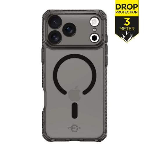 Itskins Level 2 Hybridmagfrost_R For Apple Iphone 17 Pro Black - Essentify