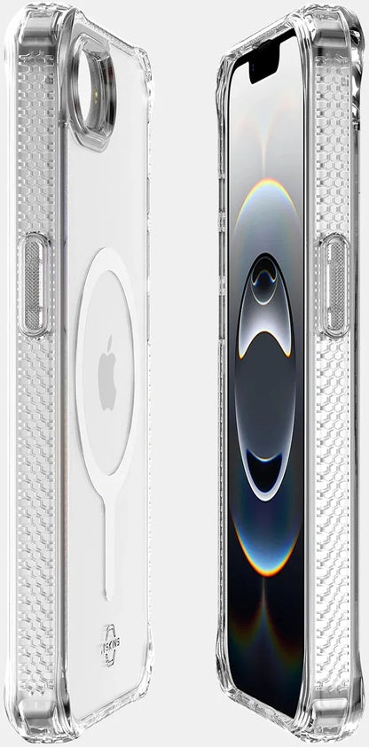 Itskins Level 2 Hybridmagfrost_R For Apple Iphone 16E Black - Essentify