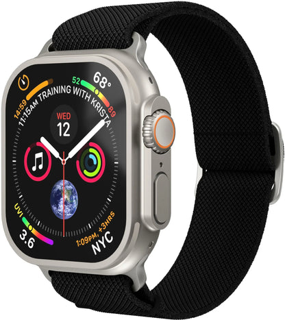 Vonmählen Classic Nylon Loop For Apple Watch 40 - 41 - 42Mm One Size Black - Essentify