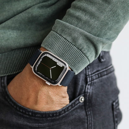Vonmählen Classic Nylon Loop For Apple Watch 40 - 41 - 42Mm One Size Navy