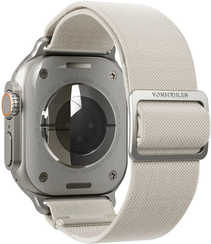 Vonmählen Classic Nylon Loop For Apple Watch 44 - 45 - 46 - 49Mm One Size Cream - Essentify