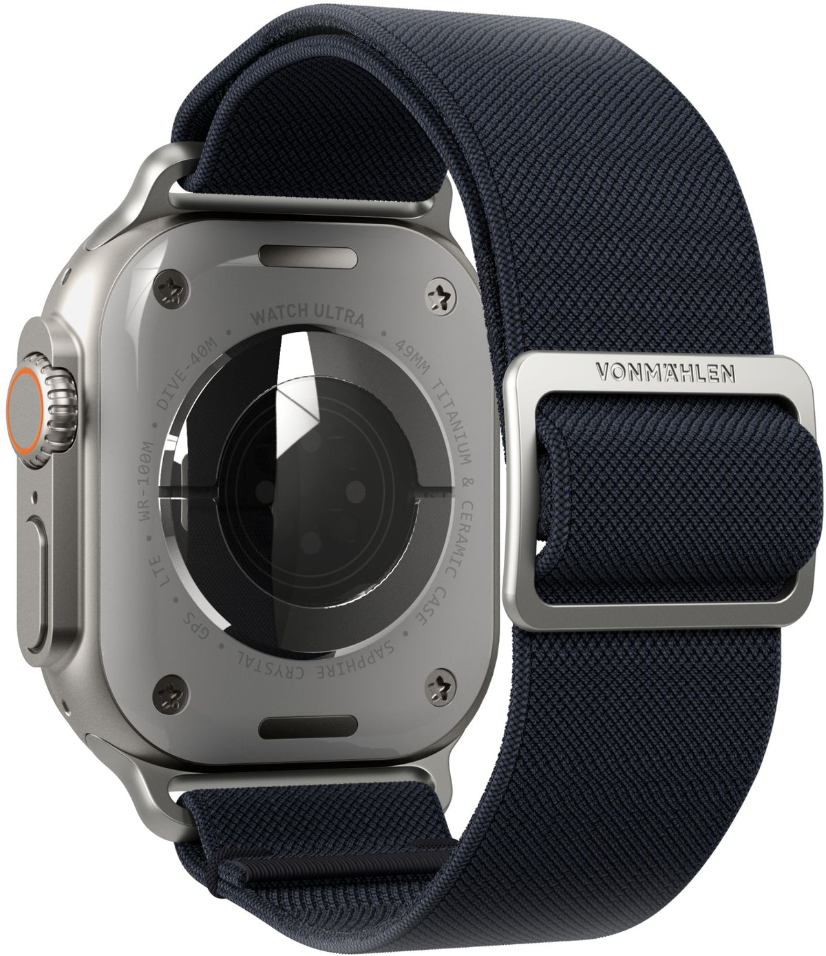 Vonmählen Classic Nylon Loop For Apple Watch 44 - 45 - 46 - 49Mm One Size Navy