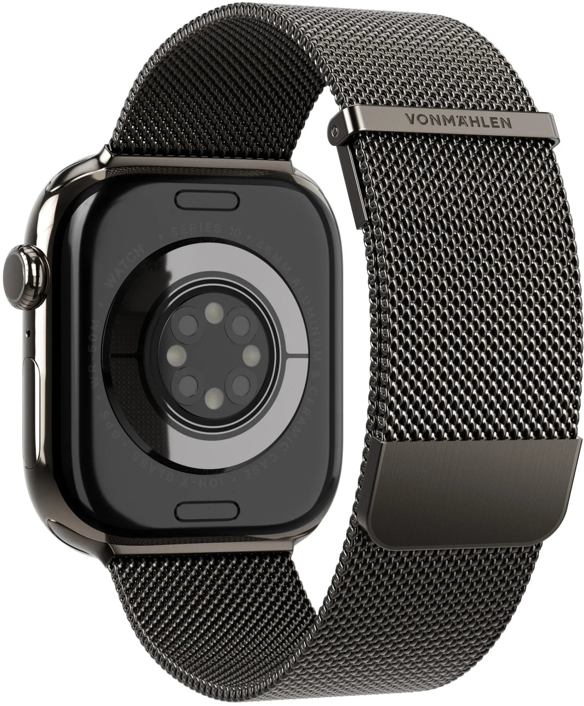 Vonmählen Milanese Loop 2 For Apple Watch 40 - 41 - 42Mm One Size Granite Grey - Essentify