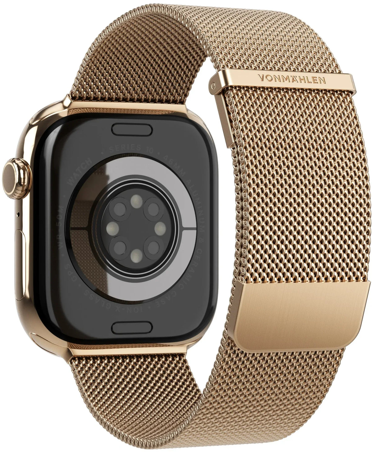 Vonmählen Milanese Loop 2 For Apple Watch 44 - 45 - 46 - 49Mm One Size Sunset Gold - Essentify