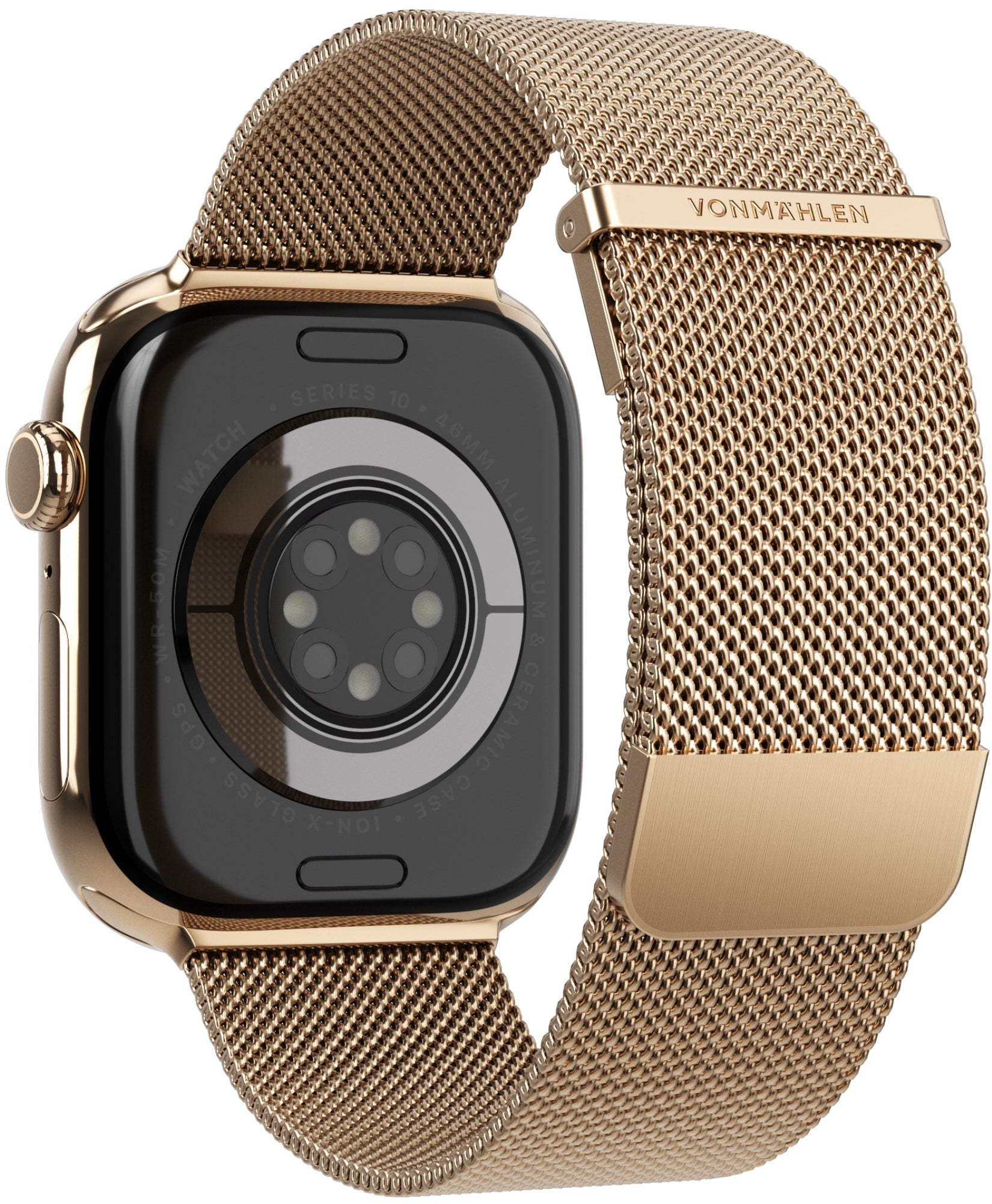 Vonmählen Milanese Loop 2 For Apple Watch 44 - 45 - 46 - 49Mm One Size Sunset Gold