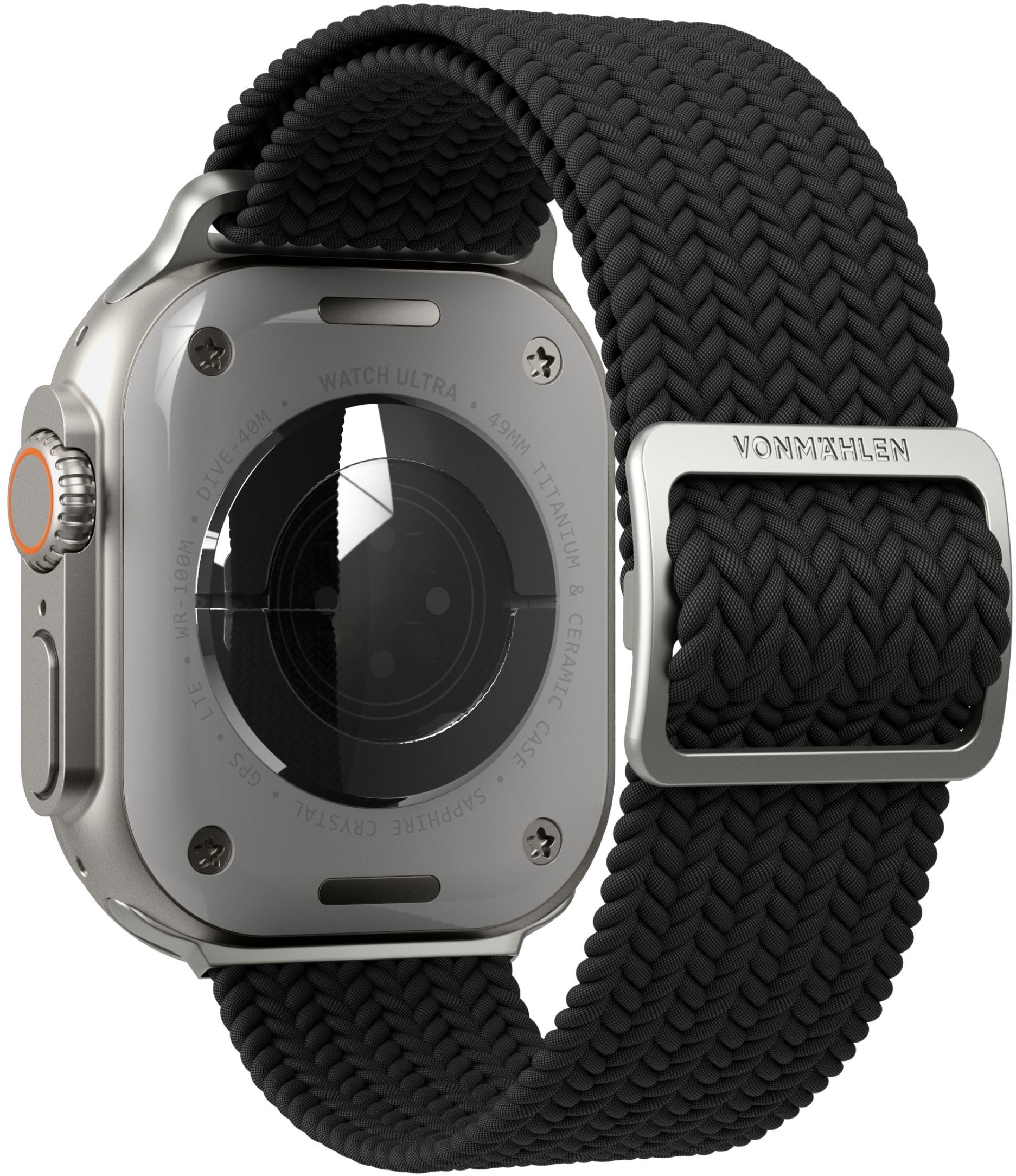 Vonmählen Woven Loop For Apple Watch 40 - 41 - 42Mm One Size Black