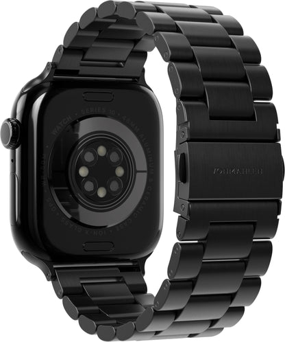 Vonmählen Link Bracelet 2 For Apple Watch 44 - 45 - 46 - 49Mm One Size Black