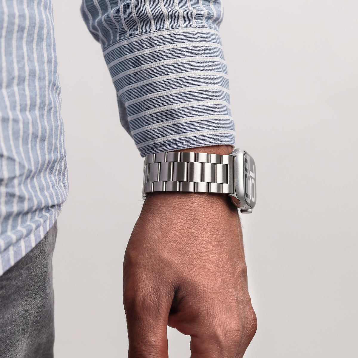 Vonmählen Link Bracelet 2 For Apple Watch 40 - 41 - 42Mm One Size Silver