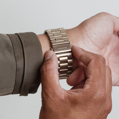 Vonmählen Link Bracelet 2 For Apple Watch 40 - 41 - 42Mm One Size Sunset Gold