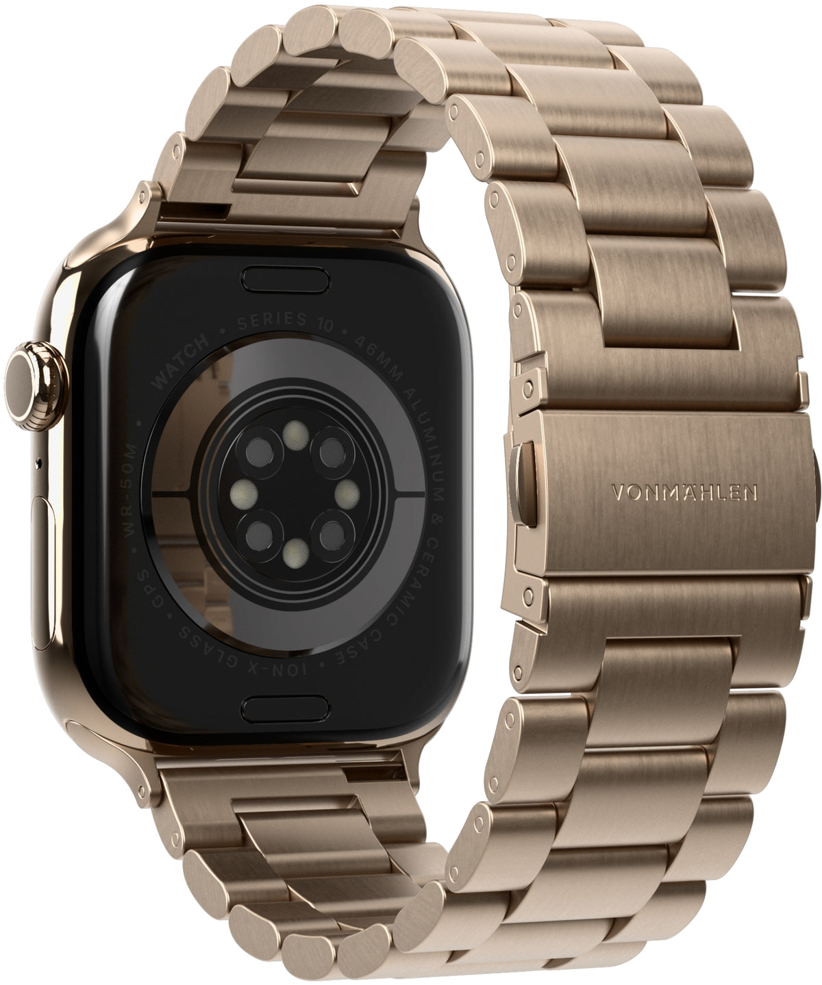 Vonmählen Link Bracelet 2 For Apple Watch 40 - 41 - 42Mm One Size Sunset Gold