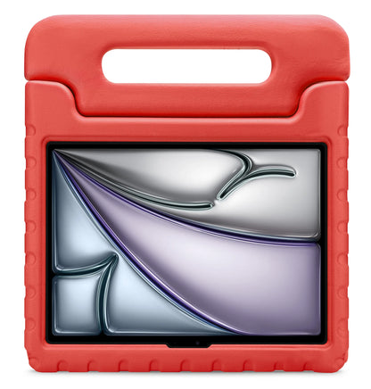 Xccess Kids Guard Tablet Case For Apple Ipad Pro 12.9 ('18/'20/'21/'22)/Ipad Pro 13 ('24)/Ipad Air 13 ('24/'25) Red - Essentify