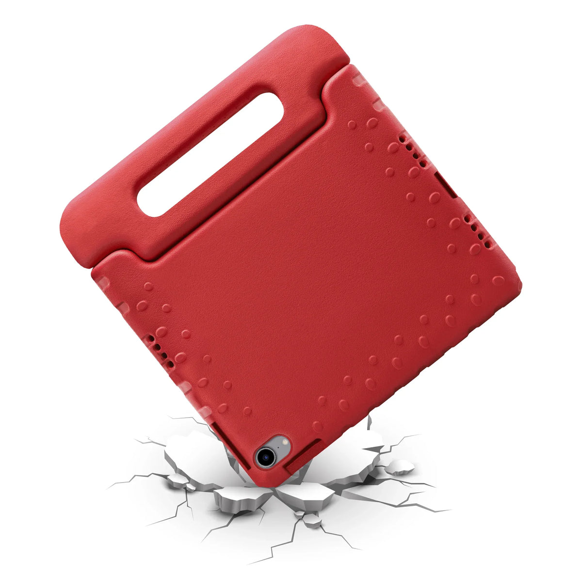 Xccess Kids Guard Tablet Case For Apple Ipad Pro 12.9 ('18/'20/'21/'22)/Ipad Pro 13 ('24)/Ipad Air 13 ('24/'25) Red - Essentify