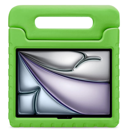 Xccess Kids Guard Tablet Case For Apple Ipad Pro 12.9 ('18/'20/'21/'22)/Ipad Pro 13 ('24)/Ipad Air 13 ('24/'25) Green - Essentify