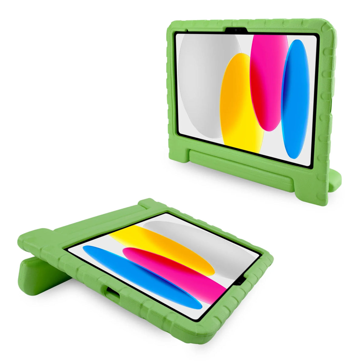 Xccess Kids Guard Tablet Case For Apple Ipad Pro 12.9 ('18/'20/'21/'22)/Ipad Pro 13 ('24)/Ipad Air 13 ('24/'25) Green - Essentify