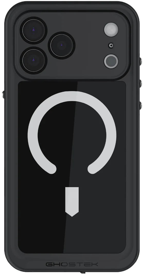 Ghostek Nautical Slim Waterproof Magsafe Case Apple Iphone 17 Pro Max Black