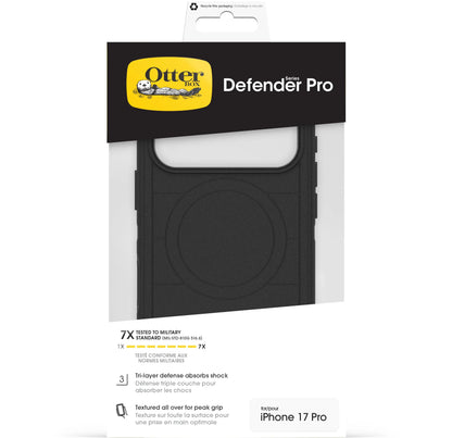 Otterbox Defender Series Pro With Magsafe Apple Iphone 17 Pro Black - Essentify