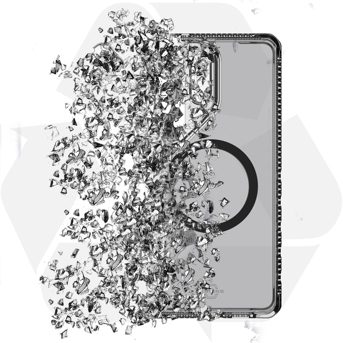 Itskins Level 2 Hybridmagclear_R For Samsung Galaxy S26 Ultra Smoke