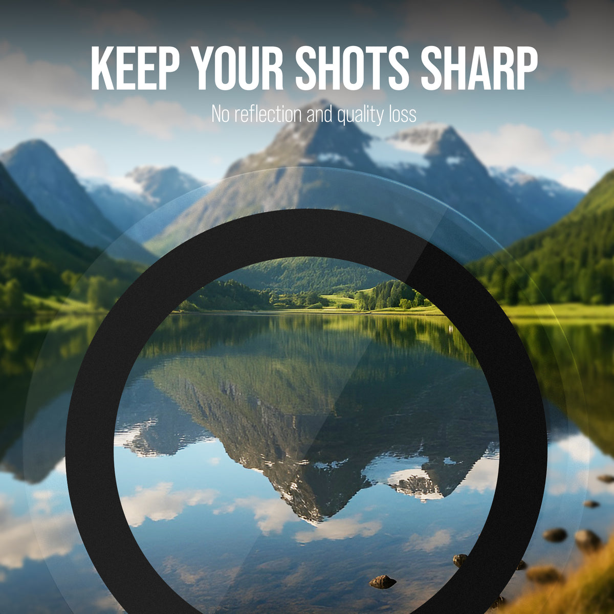 Striker Single Lens Glass Camera Protector - Transparent - Samsung Galaxy S26 5G