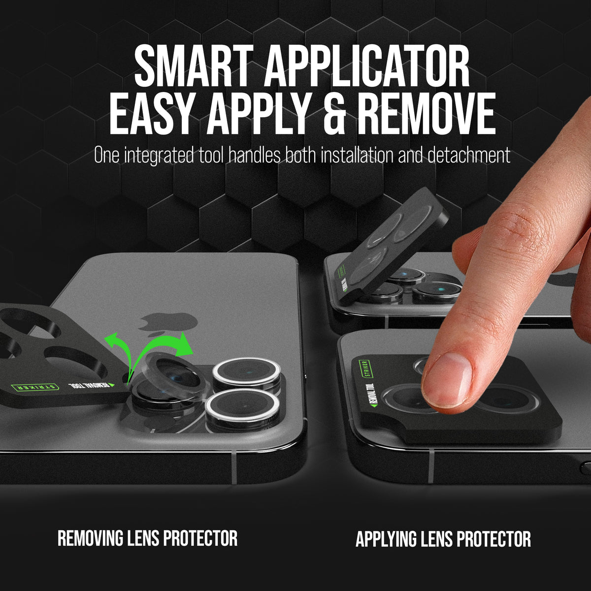 Striker Single Lens Glass Camera Protector - Transparent - Samsung Galaxy S26 5G