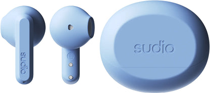 Sudio A3 Draadloze Oortjes | Blauw | - Essentify