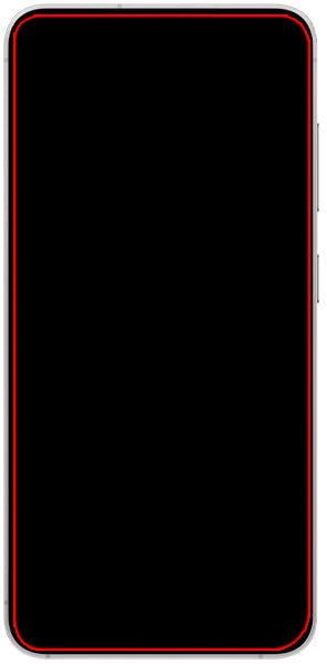 Mobilize Glass Screen Protector - Black Frame - Samsung Galaxy S26+ 5G