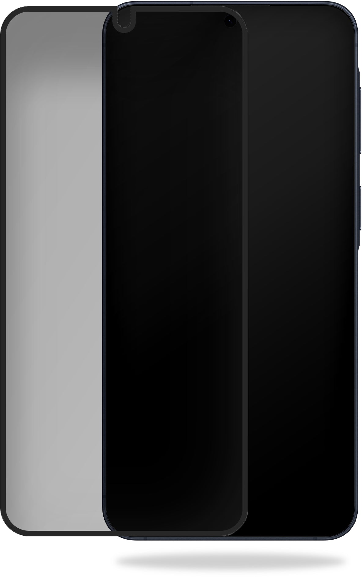 Mobilize Privacy Glass Screen Protector - Black Frame - For Samsung Galaxy A57 5G