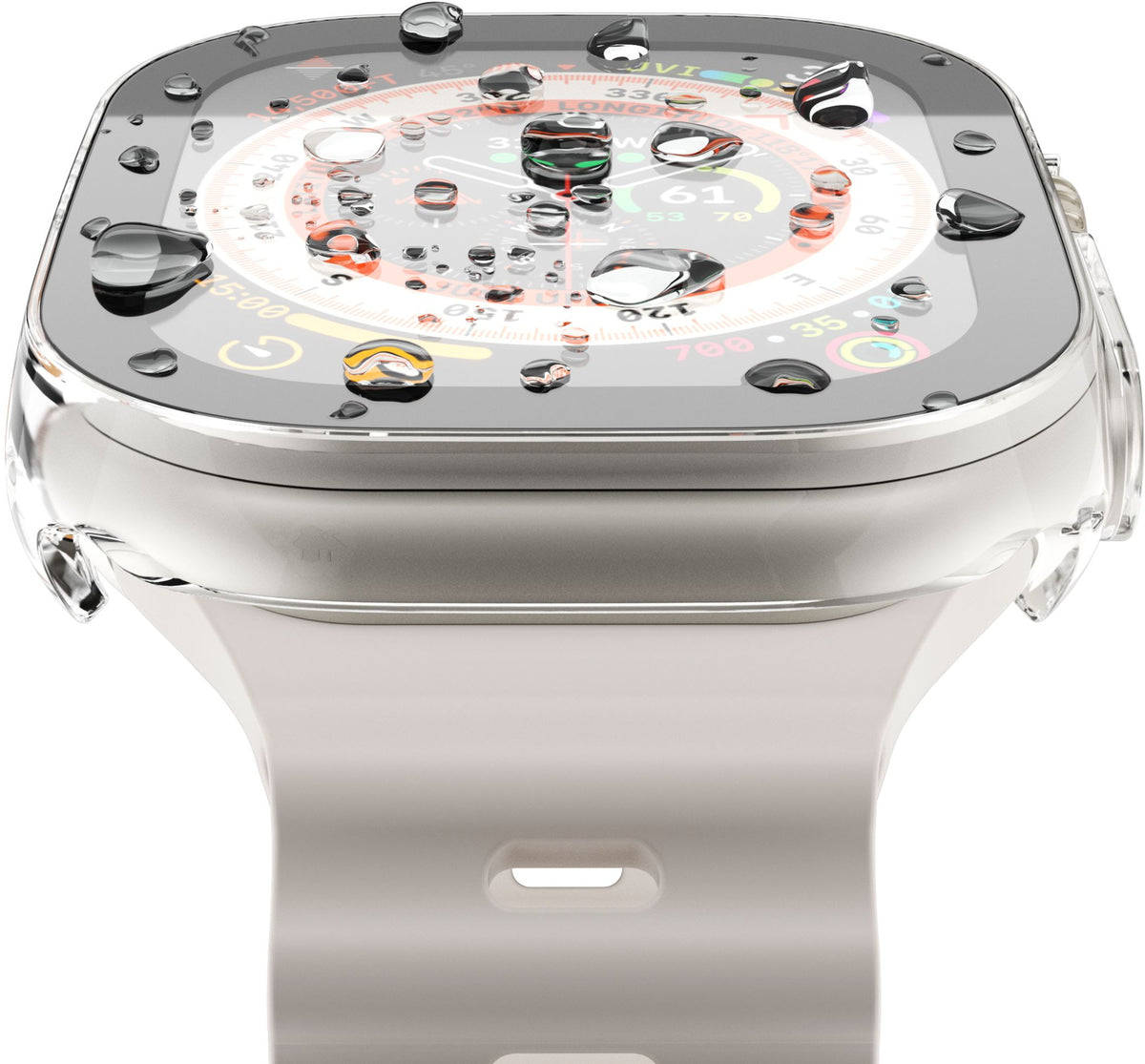 Vonmählen Vonmahlen Thin Case For Apple Watch Ultra 1/2/3 49Mm Transparent