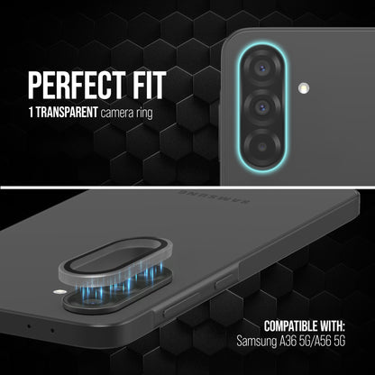 Striker Single Lens Glass Camera Protector - Transparent - Samsung Galaxy A37 5G