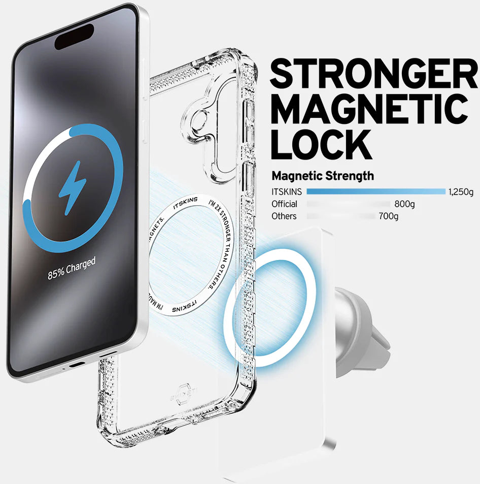 Itskins Level 2 Hybridmagclear_R For Samsung Galaxy A57 Transparent