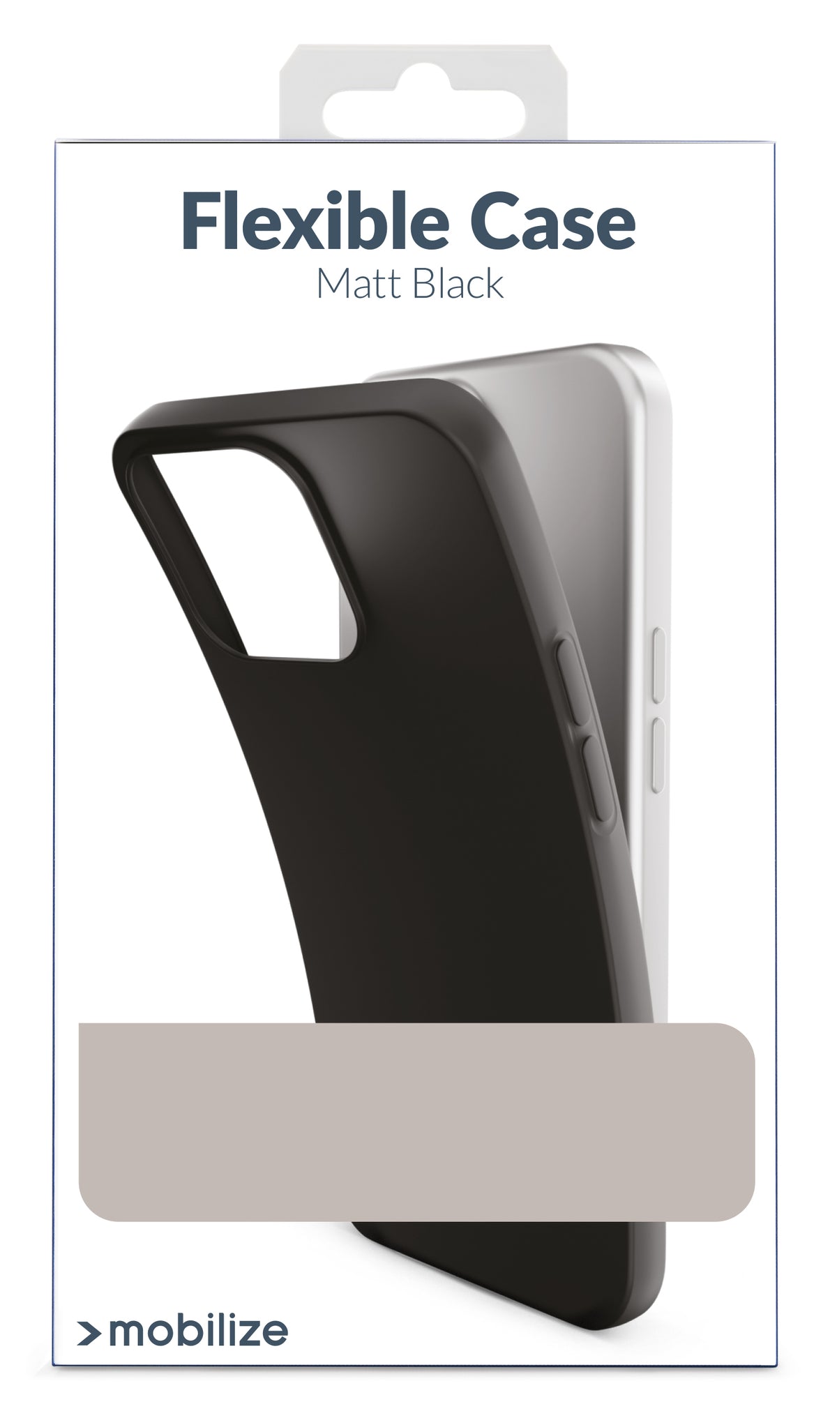 Mobilize Rubber Gelly Case Samsung Galaxy Xcover8 Pro 5G Matt Black