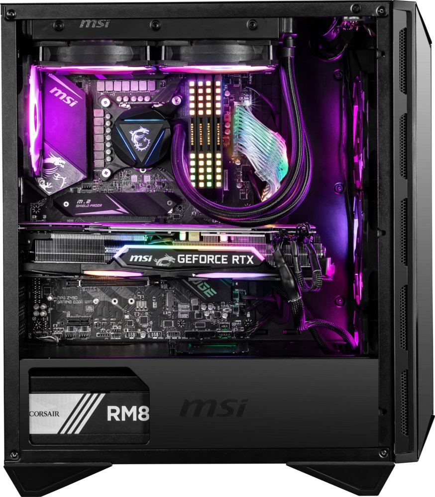 MSI MPG Gungnir 110R RGB | Midi Tower Case | Zwart