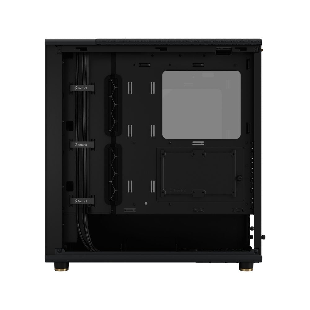 Fractal Design North TG Clear Charcoal | Midi Tower Case | Zwart