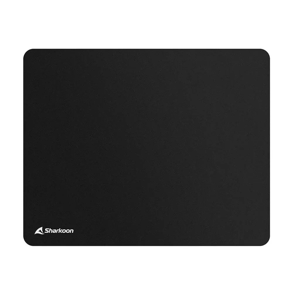 Sharkoon 1337 V2 Gaming Mat XL | Gaming-muismat | XL-formaat (444 x 355 mm) | Waterafstotend textiel | Antislip rubberen onderzijde | Zwart - Essentify