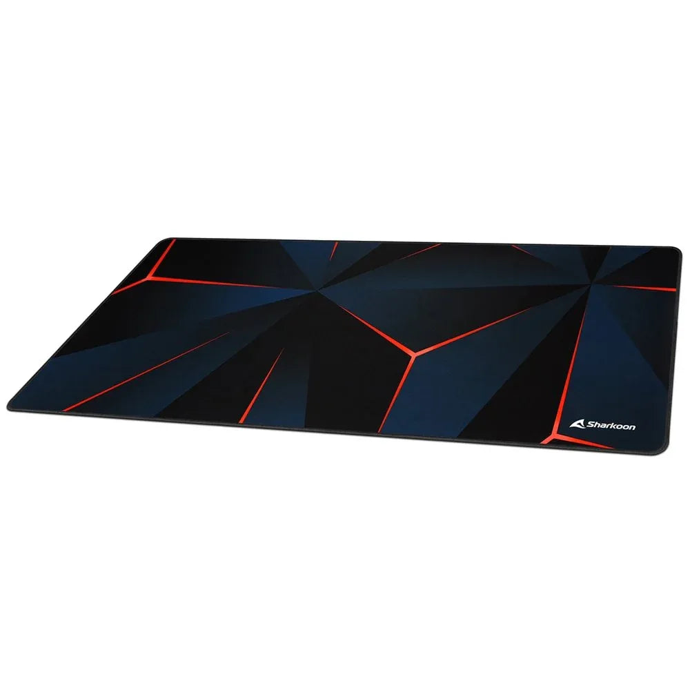 Sharkoon SKILLER SGP30 | Gaming Muismat | Zwart/Blauw/Oranje | Stoffen oppervlak - Essentify