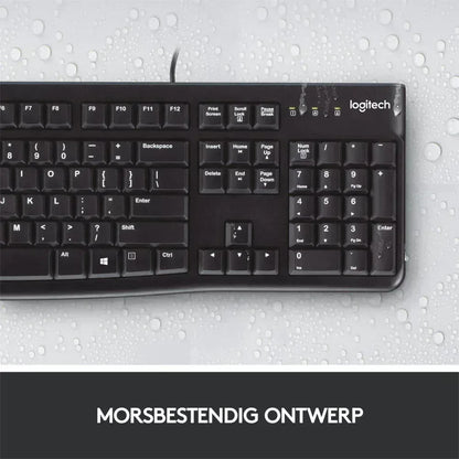 Logitech K120 | Zakelijk Bedraad Toetsenbord | QWERTY - Essentify