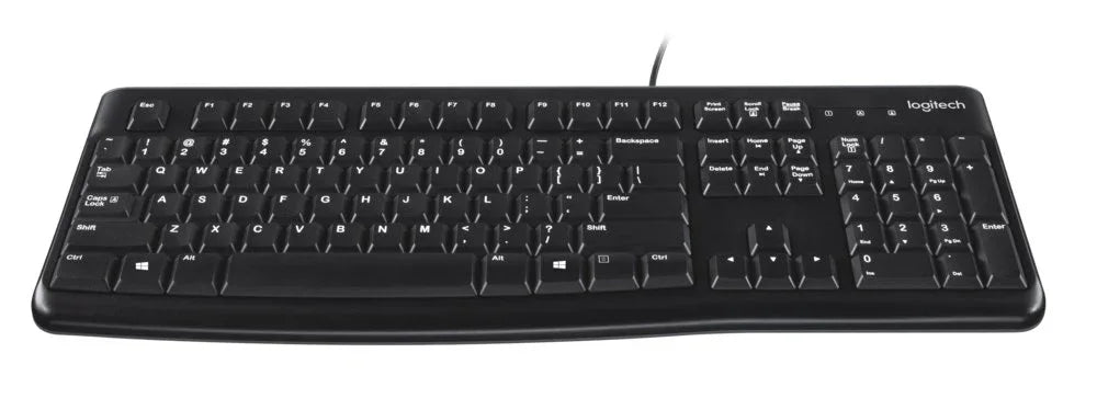 Logitech Keyboard K120 | Zakelijk Bedraad Toetsenbord | QWERTY - Essentify