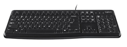 Logitech Keyboard K120 | Zakelijk Bedraad Toetsenbord | QWERTY - Essentify