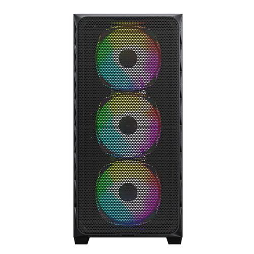 Montech AIR 903 MAX | Midi Tower Behuizing | High Airflow | 4x 140mm (3x ARGB) | Tempered Glass | Zwart