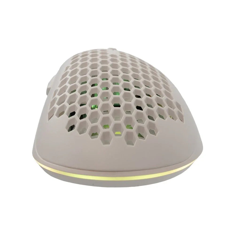 Baracuda CORAL RGB | Bedrade Gaming Muis | USB-A | 12800 DPI | Wit - Essentify