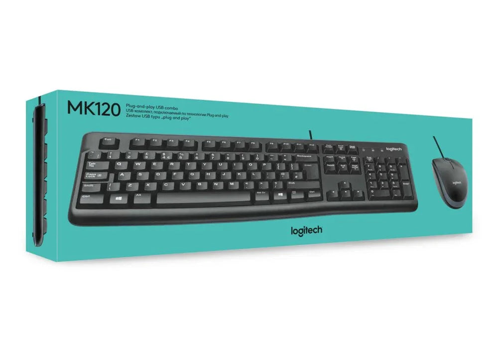 Logitech MK330 | Draadloze Muis en Toetsenbordcombo | QWERTY - Essentify
