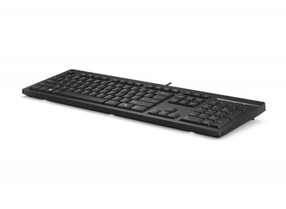 HP 125 | Bedraad Toetsenbord | USB | QWERTY US International | Zwart - Essentify