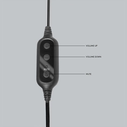 Logitech H960 | Bedrade On-ear Headset USB-A | Zwart