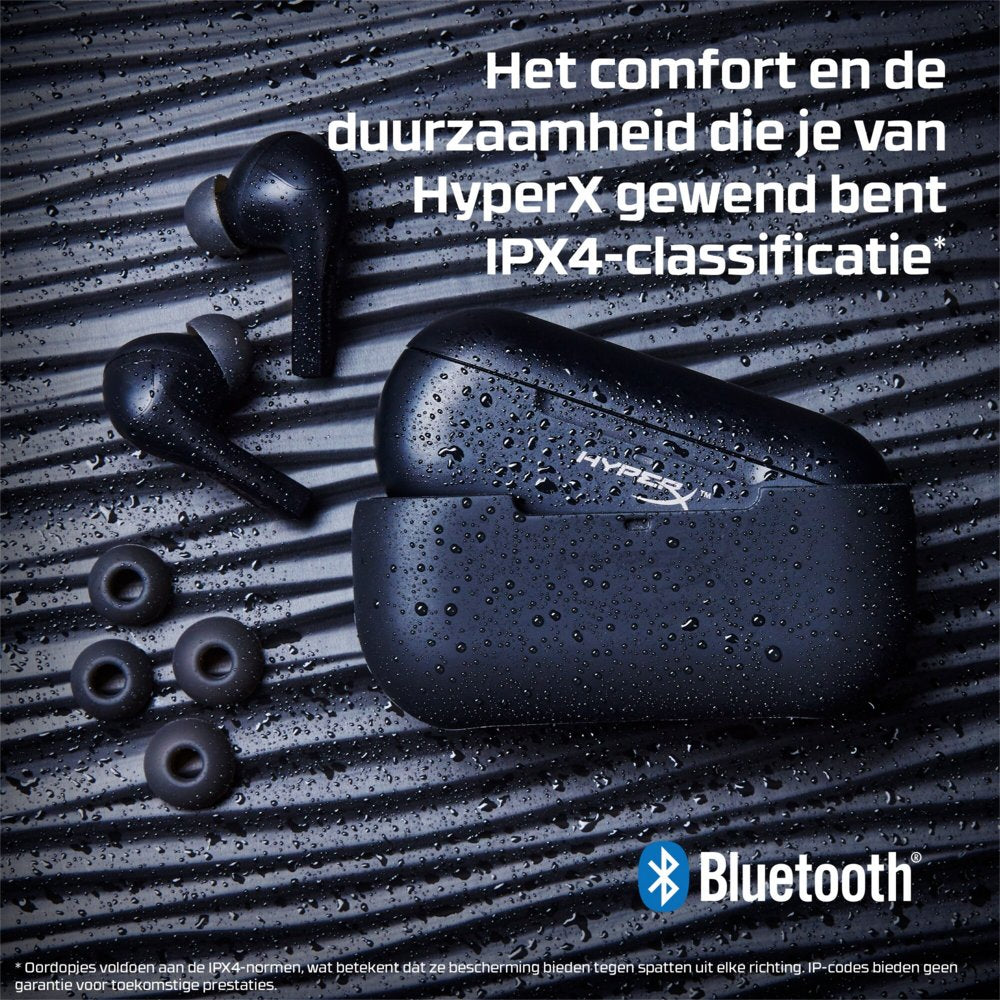 HyperX Cloud MIX Buds | Draadloze In-Ear Gaming Oordopjes | Bluetooth | Zwart