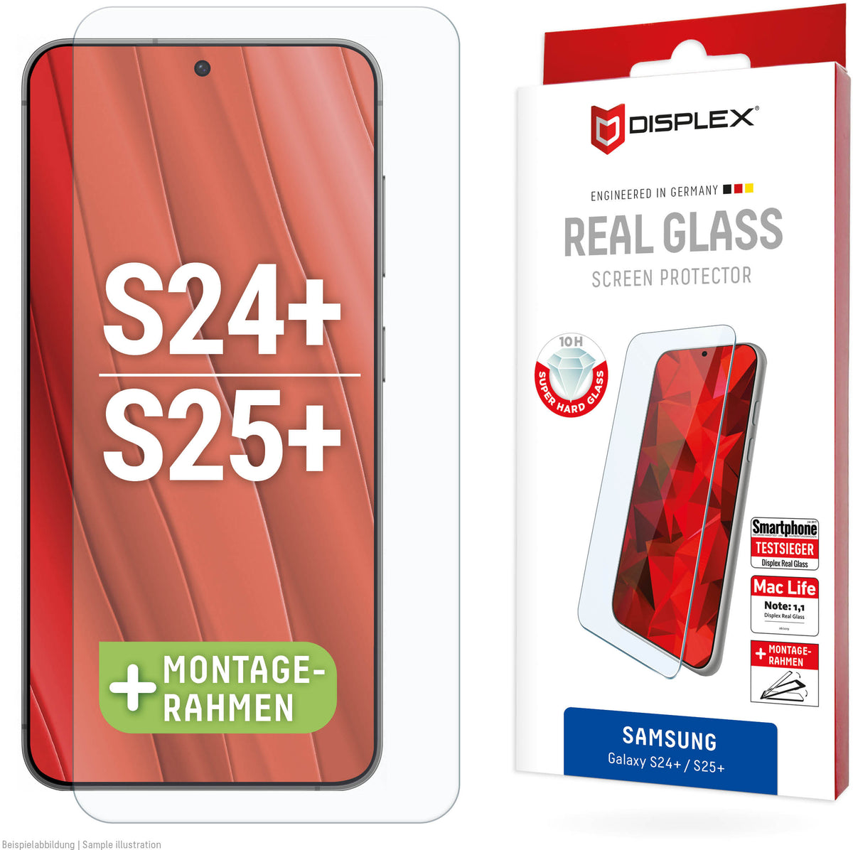 Displex Real Glass Samsung Galaxy S24+/S25+