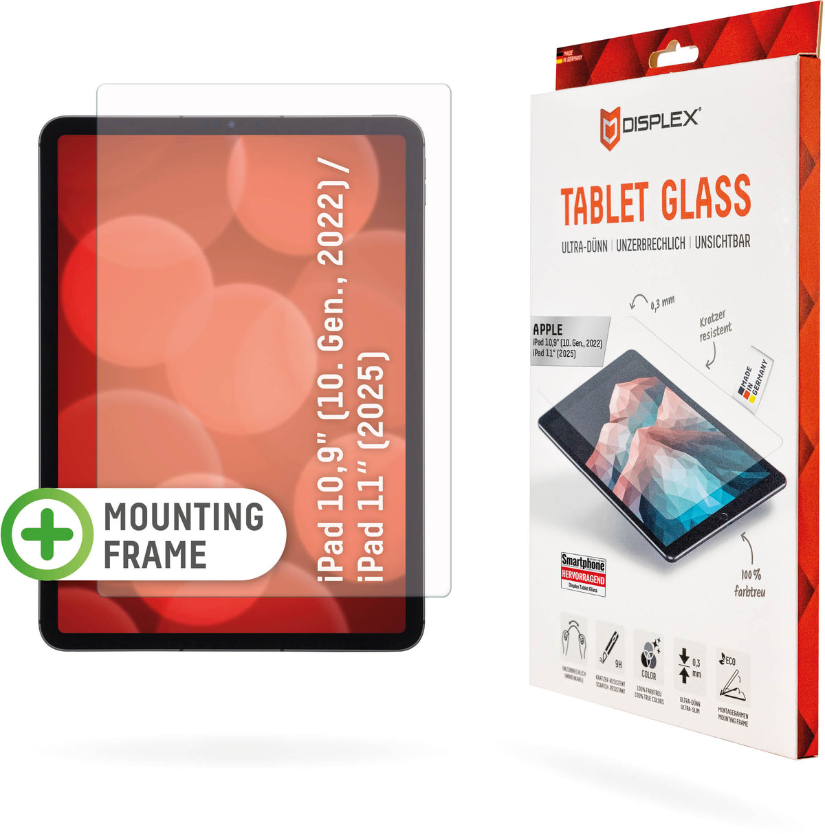 Displex Real Glass Apple Ipad 10.9 (2022)