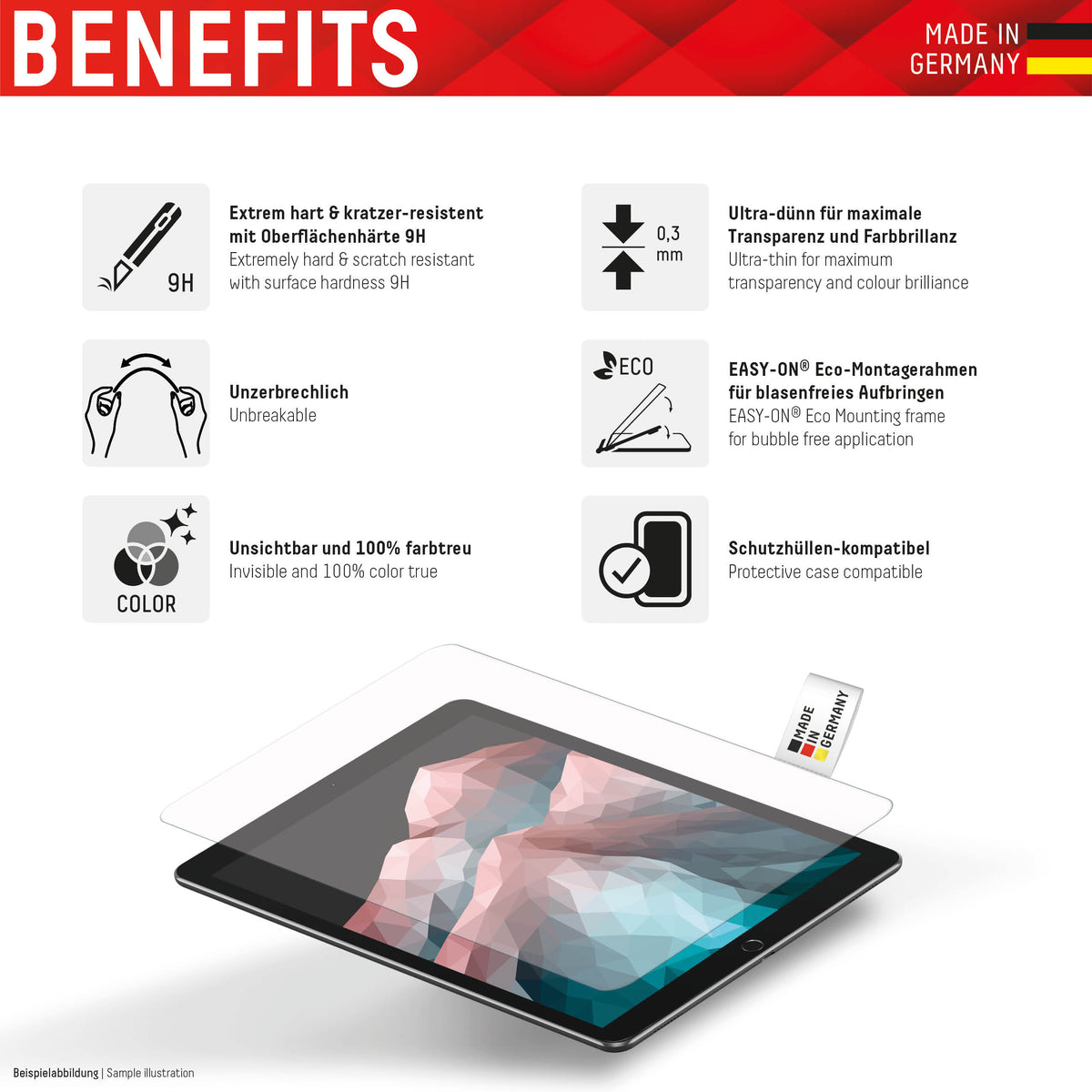 Displex Real Glass Apple Ipad 10.9 (2022)