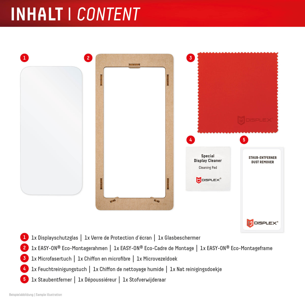 Displex Real Glass Apple Iphone 16 Pro