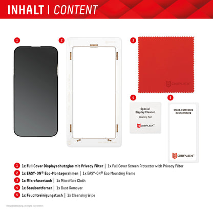 Displex Privacy Glass Fc Apple Iphone 15 Plus/15 Pro Max